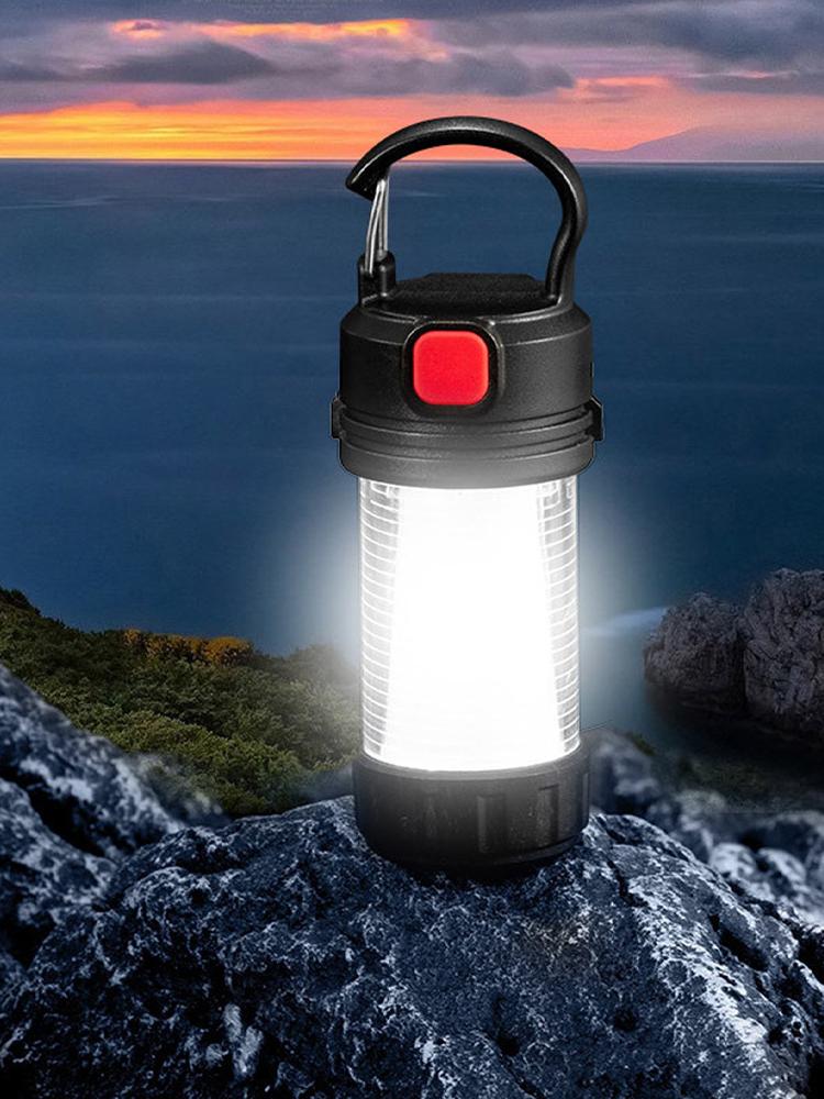Cheap Goat Tents Mini Camping Lantern Outdoor Rechargeable Emergency Portable 5 Water Resistant Battery Powered Modes Flashlight Lights Camp Z4D8   
